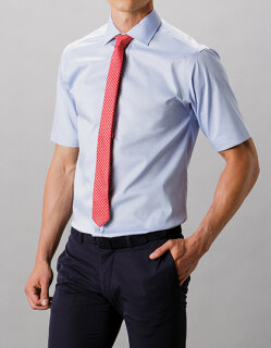 Men`s Classic Fit Executive Premium Oxford Shirt Short Sleeve, Kustom Kit KK117 // K117