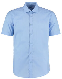 Men&acute;s Slim Fit Business Shirt Short Sleeve, Kustom Kit KK191 // K191