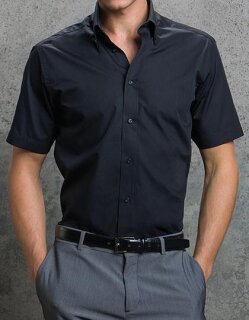 Tailored Fit City Business Shirt Short Sleeve, Kustom Kit KK385 // K385