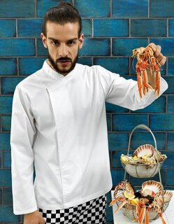 Chef&acute;s Long Sleeve Pull on Tunic, Premier Workwear PR669 // PW669
