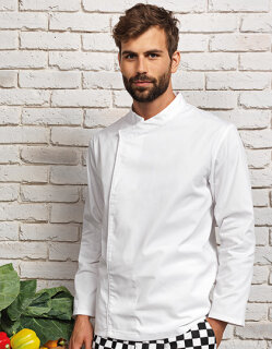 Chef&acute;s Long Sleeve Pull on Tunic, Premier Workwear PR669 // PW669