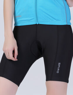 Women&acute;s Padded Bikewear Shorts, SPIRO S187F // RT187F
