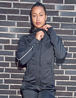 Ladies&acute; Hoodie With Reflective Tape, Tombo TL551 // TL551