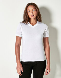 Women&acute;s Subli Plus&reg; V-Neck T-Shirt, Xpres XP522 // XP522
