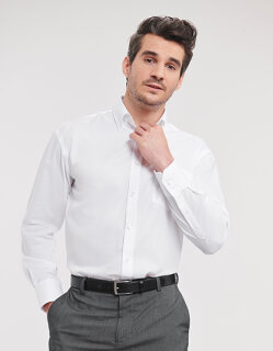 Men&acute;s Long Sleeve Classic Ultimate Non-Iron Shirt, Russell Collection R-956M-0 // Z956
